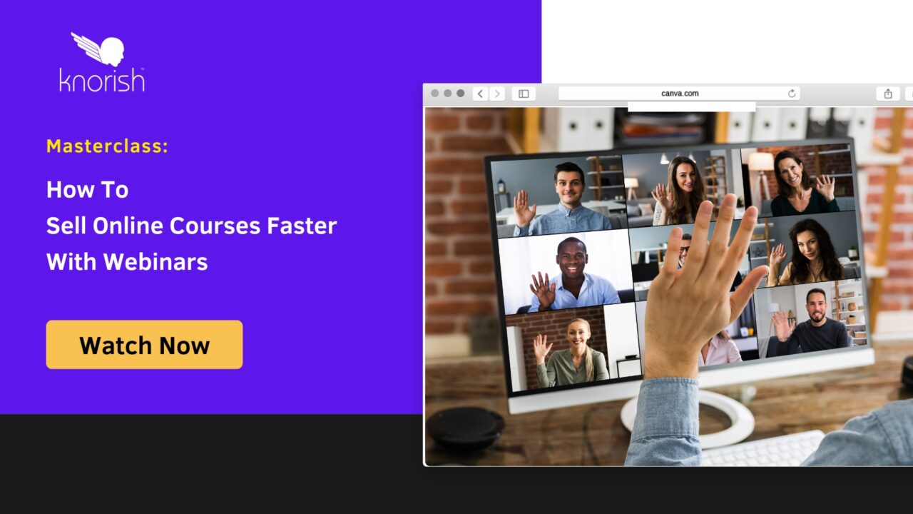 How To Sell Online Courses Faster With Webinars