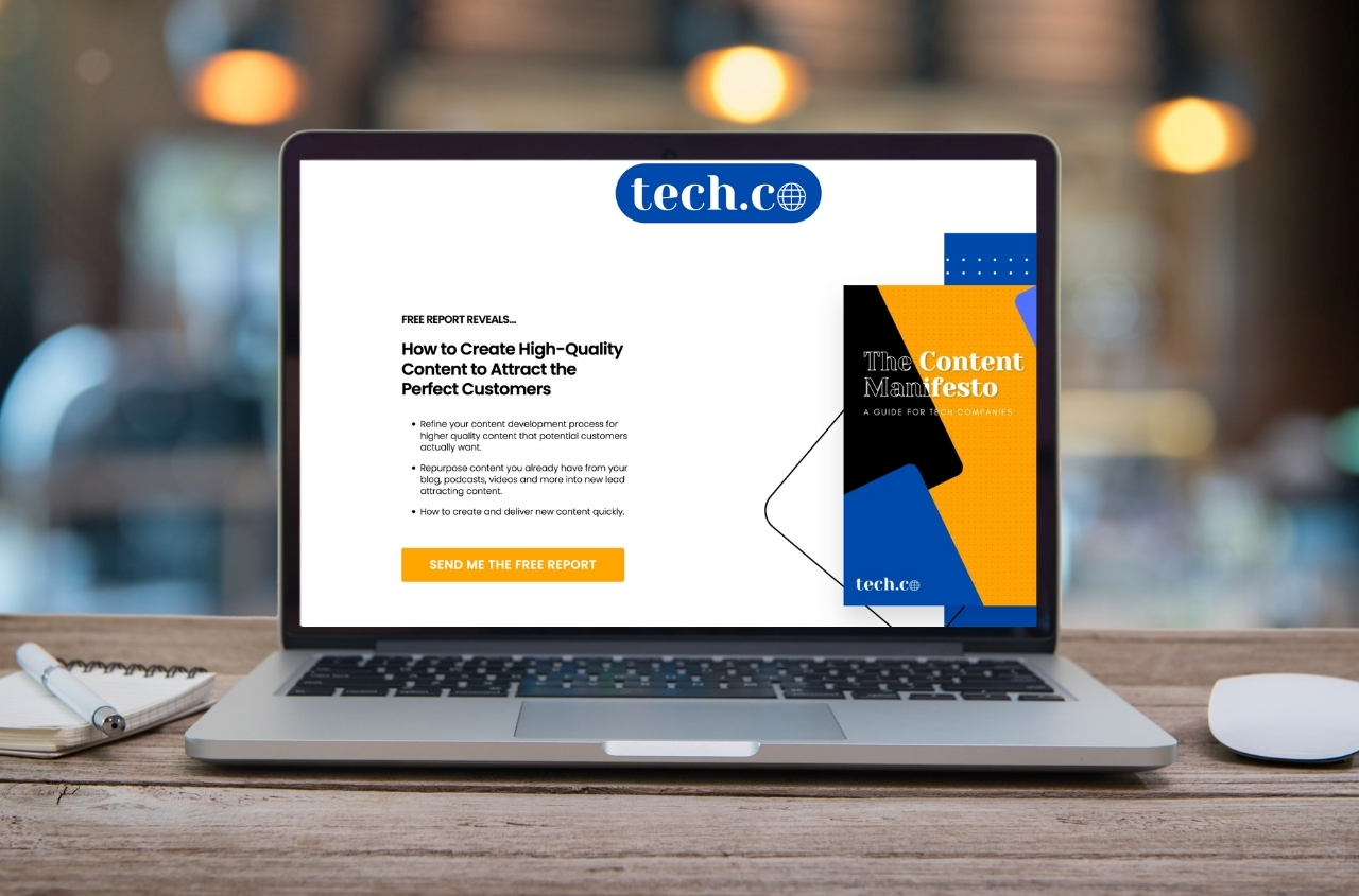 Ebook Funnel Landing Page For lead generation