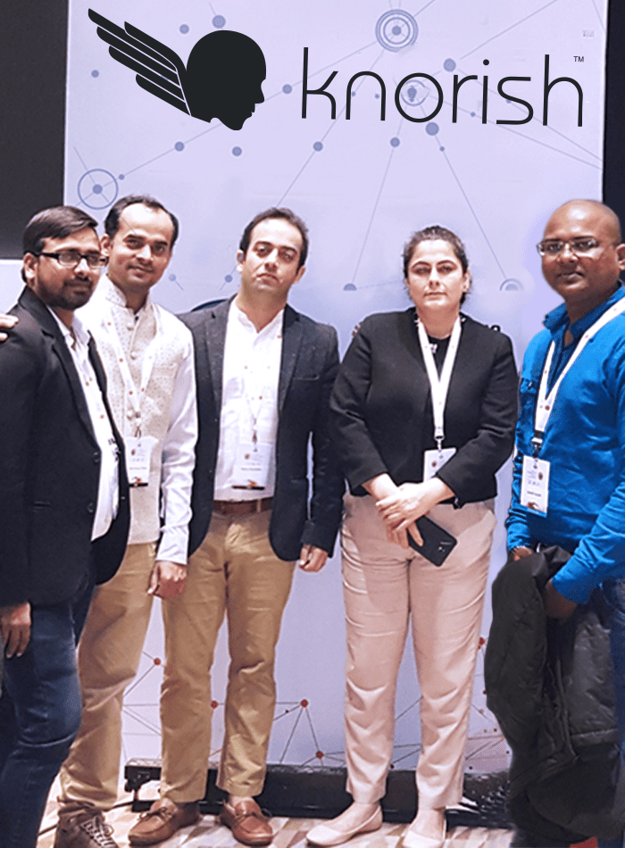 Team Knorish in the early days